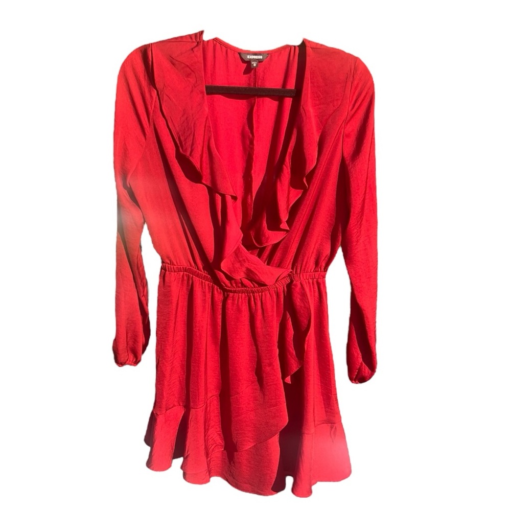 Express Red Dress Medium
